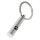 SRC® Schlüsselanhänger Zylinder Micro-Urne aus poliertem sowie mattiertem Edelstahl mit einer Pfote AP536