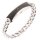 Charismatum® Asche Armband für Herren aus Edelstahl mit Carbon 23 cm Gravur AP623 23 cm