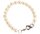 Asche Armband mit Kunstperlen und Unenendlichkeitszeichen als Verschluss aus Edelstahl AP 330